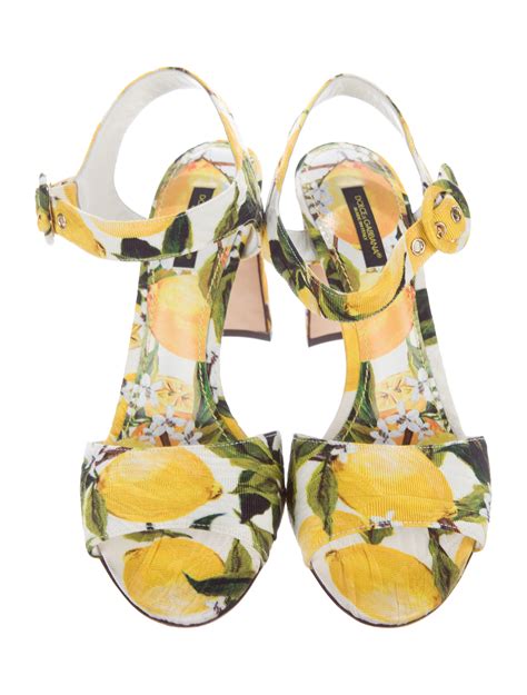 dolce gabbana sandals 2020|Dolce & Gabbana sandals lemon.